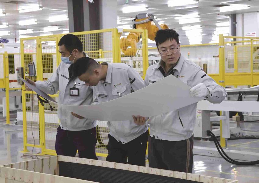 Jiangsu X-solar Green Building Technology Co., Ltd. 제조업체의 생산 라인
